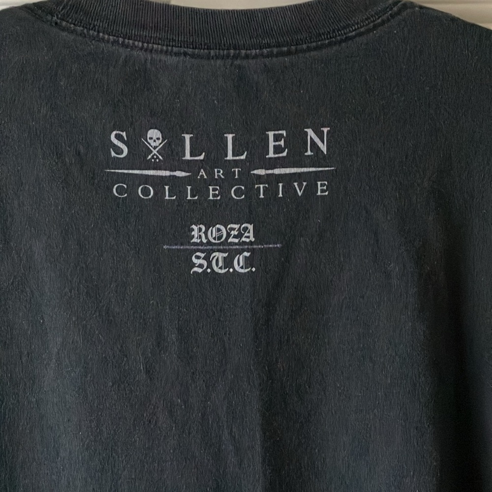 Sullen Art Collective Graphic Men’s Short Sleeve T-Shirt Black Size 3XL - Picture 5 of 8